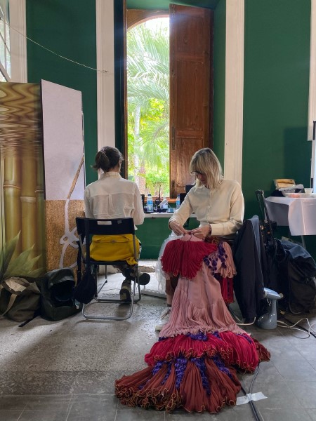 Taatiana Hernández diseñadora de vestuarios