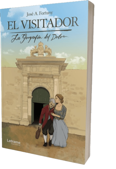 portada novela histórica el visitador de José Antonio Fortuny
